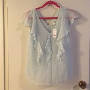 Silk banana republic shirt